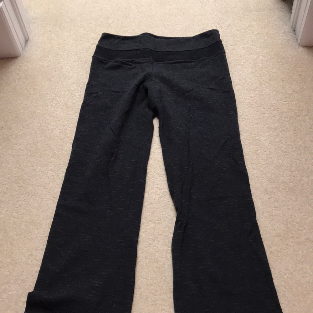 LuLu Lemon Flare Yoga Pants Black
